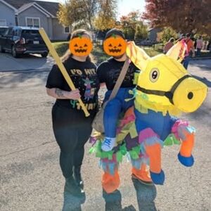 Colorful Adult Piñata Costume